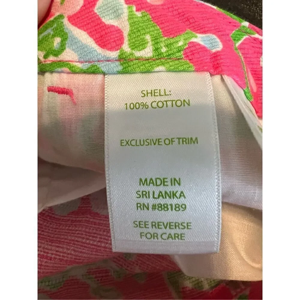 Lilly Pulitzer Womens Dopamine Shorts Size 00